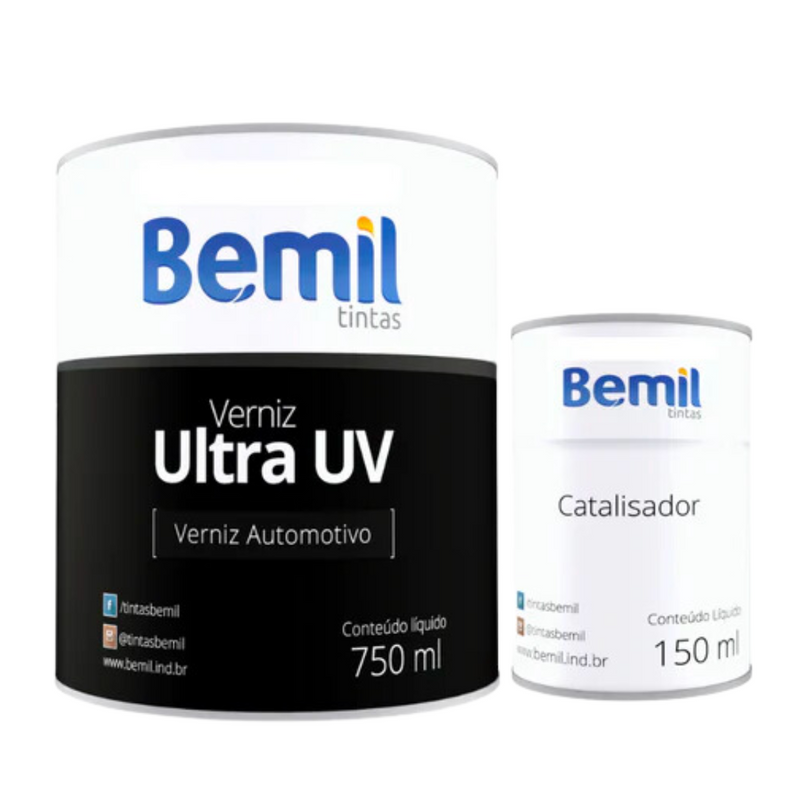 Verniz Ultra UV com Catalisador - Bemil®
