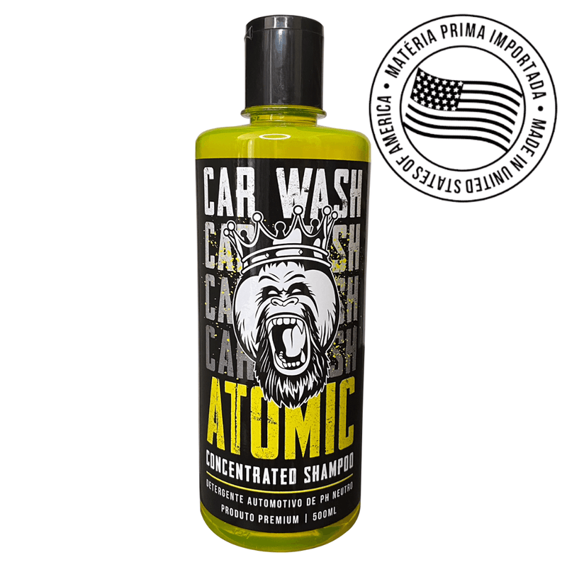 Car Wash Atomic - Shampoo Automotivo Premium 500ml - Orangotango®-