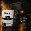 Tinta Laca Nc Preto Fosco 900ml Bemil
