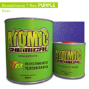 5 KITs de T-REX Tinta Automotiva Texturizada e Catalisador ATOMIC® com BRINDE (Shine + Pistola)