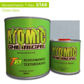 5 KITs de T-REX Tinta Automotiva Texturizada e Catalisador ATOMIC® com BRINDE (Shine + Pistola)